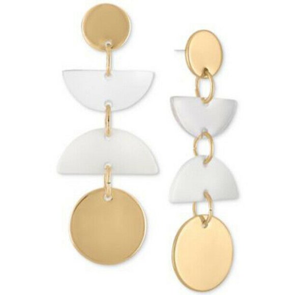 Jewelry - New Rachel Rachel Roy Gold-Tone Geometric Linear